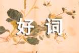 积极向上的好词好句
